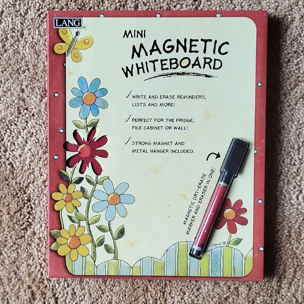 Lang Mini Magnetic Whiteboard with Marker